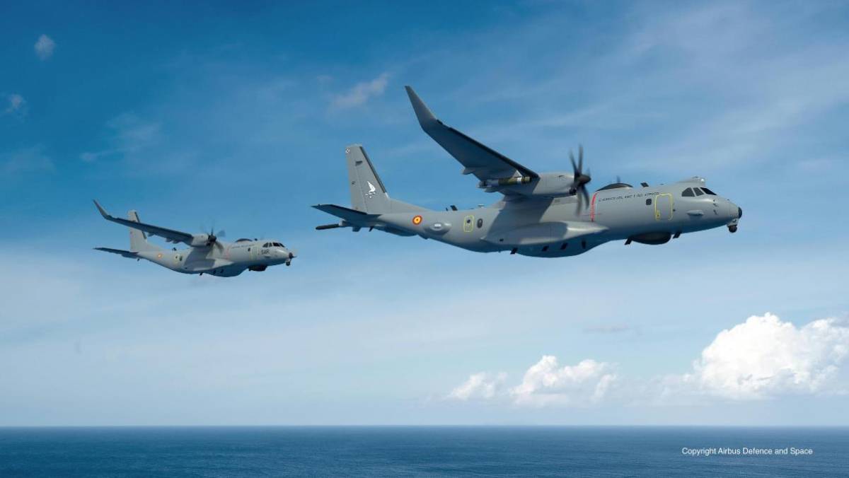 C295 del Ejército del Aire y del Espacio español (foto: Airbus Defense and Space) C295 del Ejército del Aire y del Espacio español (foto: Airbus Defense and Space)