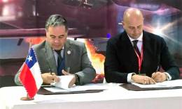 Firma del Memor�ndum de Entendimiento (MOU) y el Acuerdo de Confidencialidad (NDA) entre ENAER y Leonardo.