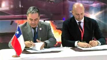 Firma del Memor�ndum de Entendimiento (MOU) y el Acuerdo de Confidencialidad (NDA) entre ENAER y Leonardo.
