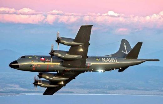 Avi�n Lockheed Martin P-3ACH Ori�n del Escuadr�n de Exploraci�n Aeromar�tima VP-1 (Foto: Armada de Chile)