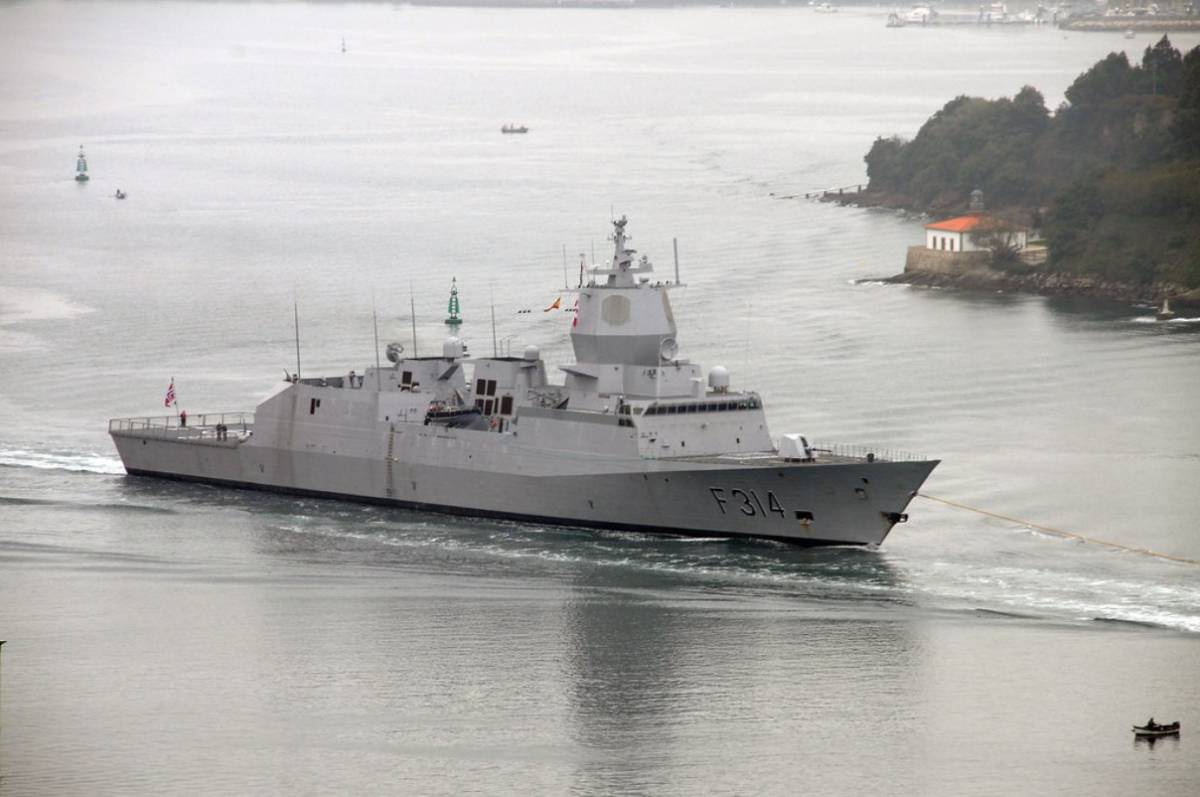 La fragata F-314 “Thor Heyerdalh”, quinta de la serie (Navantia) La fragata F-314 “Thor Heyerdalh”, quinta de la serie (Navantia)