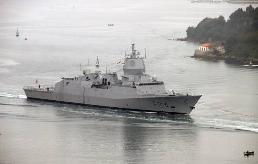 La fragata F-314 �Thor Heyerdalh�, quinta de la serie (Navantia)