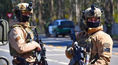 Comandos de la Brigada de Operaciones Especiales �Lautaro� del Ej�rcito de Chile.