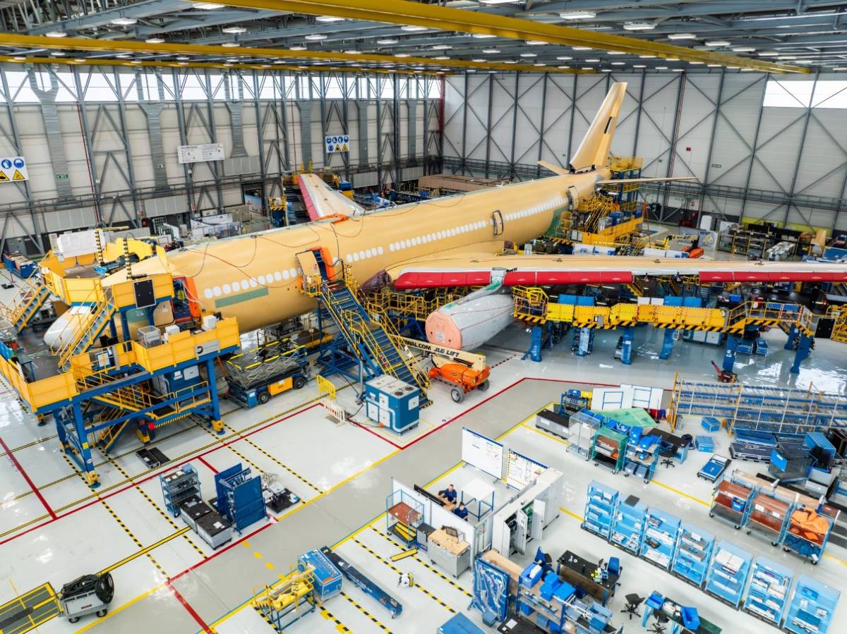 Centro de conversión del A330 MRTT, en Getafe (© Airbus Defence and Space) Centro de conversión del A330 MRTT, en Getafe (© Airbus Defence and Space)