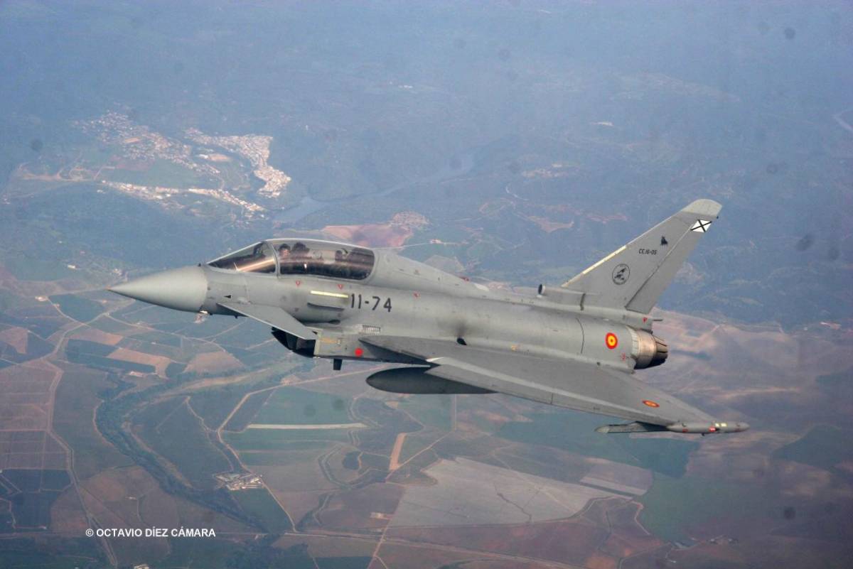 Eurofighter del Ejército del Aire y del Espacio (Octavio Díez Cámara) Eurofighter del Ejército del Aire y del Espacio (Octavio Díez Cámara)
