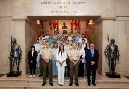 Acto de clausura del curso de comunicaci�n. Foto Rub�n Somonte MDE.