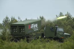 Las pruebas de disparo se ejecutaron desde el lanzador X-Fire. (Thales)