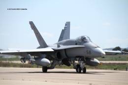 La necesidad de mantener operativos a parte de los EF-18M espa�oles hasta finales de la pr�xima d�cada exige mejoras. (Octavio D�ez C�mara)