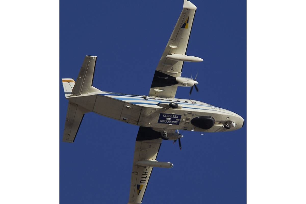 El C-212 conocido como Sancti Petri (MAPA) El C-212 conocido como Sancti Petri (MAPA)