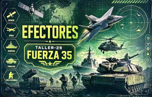 Ha tenido lugar el Taller 29 de Fuerza 35 en el que se ha abordado la problem�tica de los efectores de fuego. (Ej�rcito de Tierra)