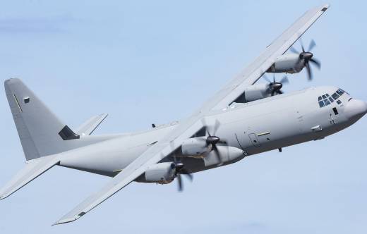 Avi�n C-130J Super Hercules de Lockheed Martin. 