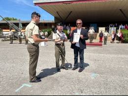Octavio D�ez C�mara recibi� su t�tulo como cazador de honor de 2026 en un acto que tuvo lugar en la Base de San Jorge de Zaragoza con toda la Brigada Arag�n I formada.
