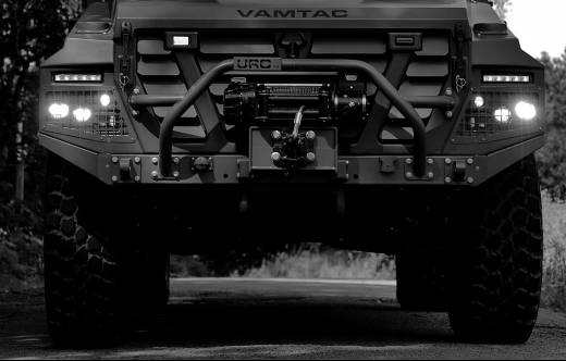 UROVESA no ha desvelado la imagen completa del nuevo VAMTAC AX4 (foto: UROVESA)
