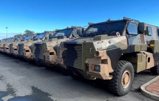 Blindado Bushmaster (foto: Thales)