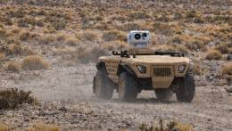 Veh�culo VETA 01 UGV para vigilancia y sensorizaci�n (Foto:Alacron.ai) 