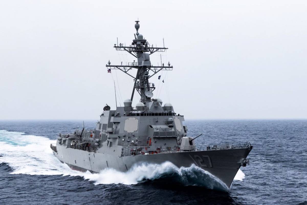 El destructor USS Patrick Gallagher (DDG‑127), �ltima unidad de la variante Flight IIA de la clase Arleigh Burke. (Cr�ditos: US Navy)