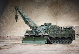Bergepanzer 3 B�ffel en un chasis del Leopard 2 (Foto: Rheinmetall)