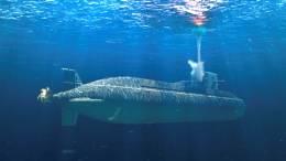 La ventaja del nuevo submarino Amur 1650 VLS estiba en los 28 misiles de ataque o antibuque que puede portar (Rubin Desigh Bureau)