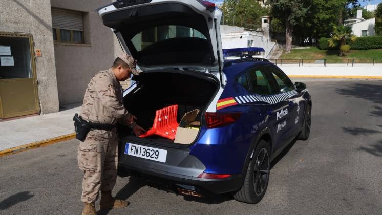 La Polic�a Naval de la FUPRO ha sido un elemento esencial para el �xito del CHENS�26. (foto Julio MA�Z)