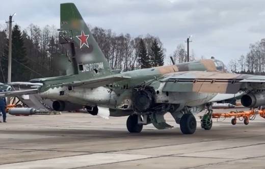Su-25SM3 ruso.