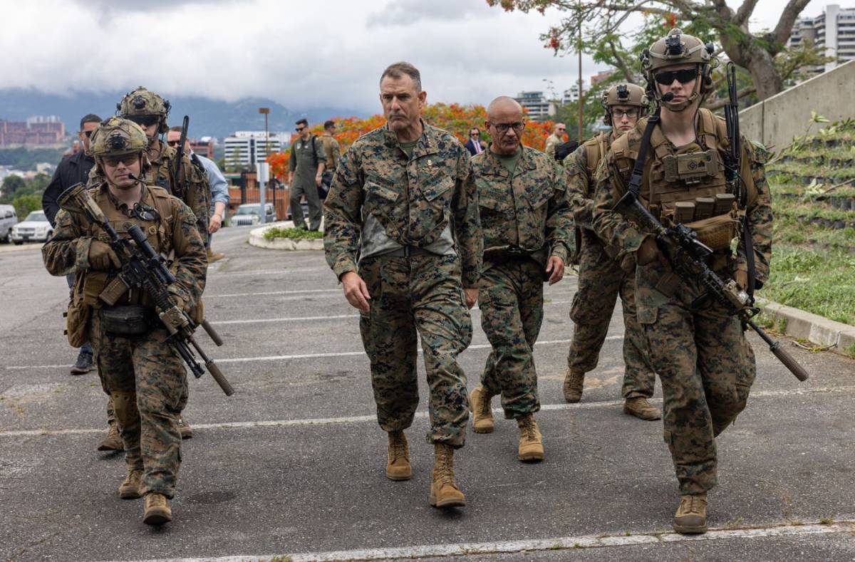 El Comandante del SOUTHCOM, Gen. Francis L. Donovan, durante su visita a Caracas en mayo pasado. (Créditos: SOUTHCOM) El Comandante del SOUTHCOM, Gen. Francis L. Donovan, durante su visita a Caracas en mayo pasado. (Créditos: SOUTHCOM)