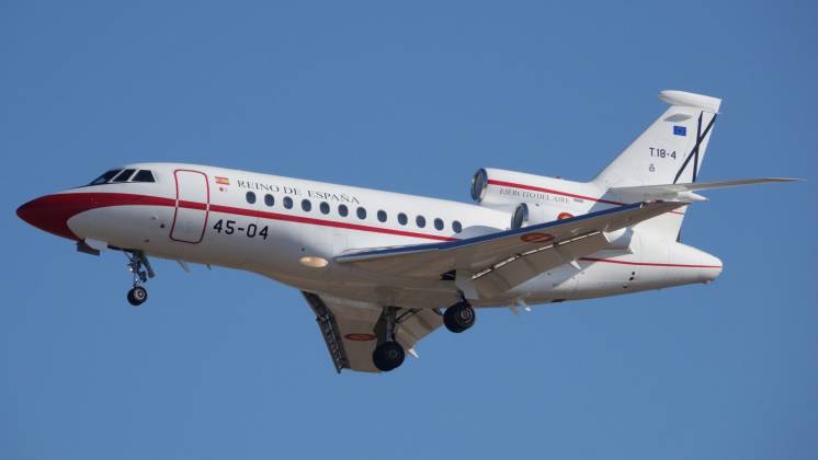 Falcon 900 del Ej�rcito del Aire y del Espacio (Foto: Francisco Javier Chao)