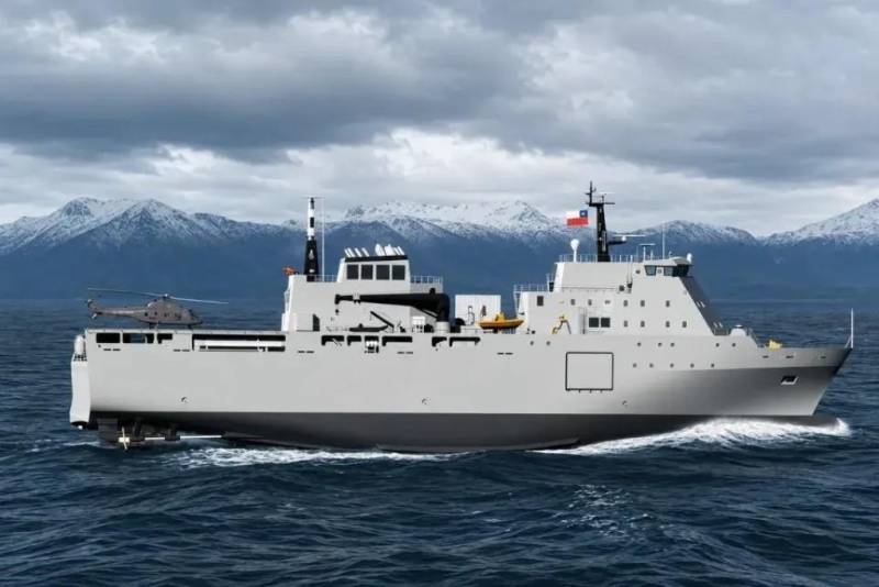 Buque LSD Magallanes de la Armada de Chile (Foto: SISDEF) Buque LSD Magallanes de la Armada de Chile (Foto: SISDEF)