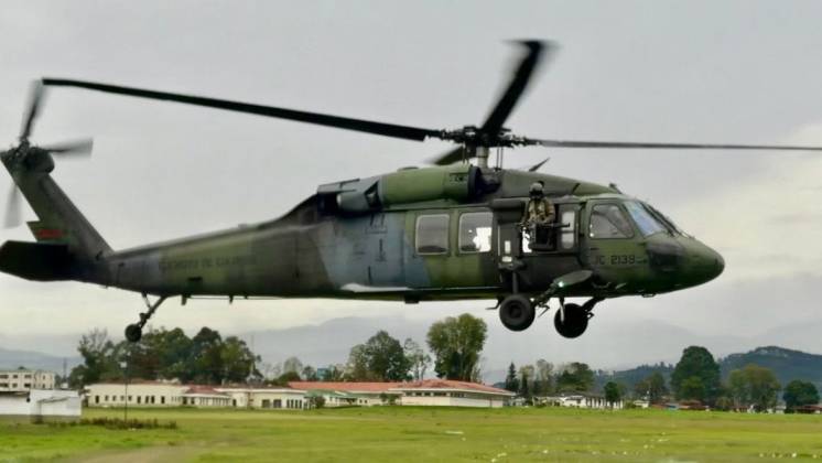 Helic�ptero del Ej�rcito de Colombia.