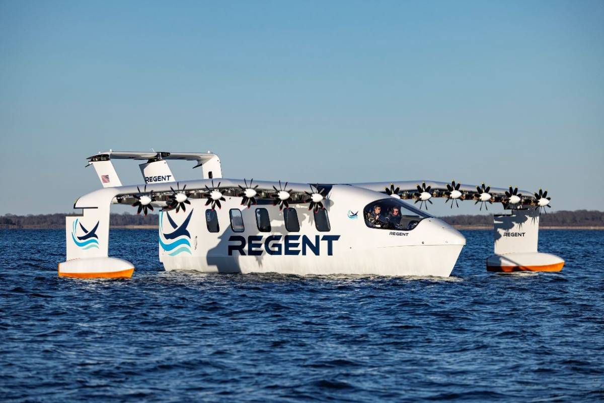 El prototipo del seaglider Viceroy (Regent)