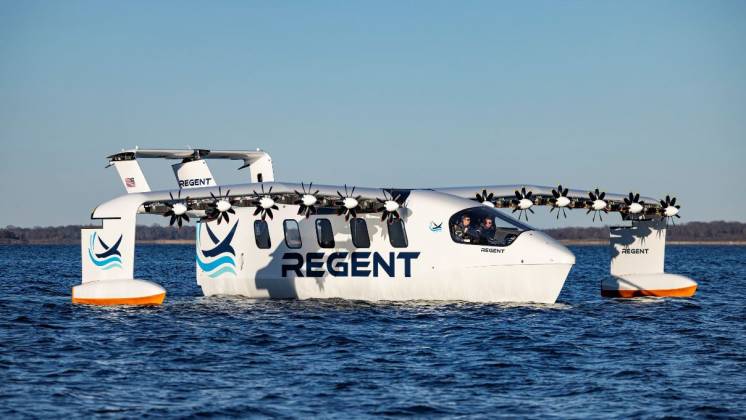 El prototipo del seaglider Viceroy (Regent)