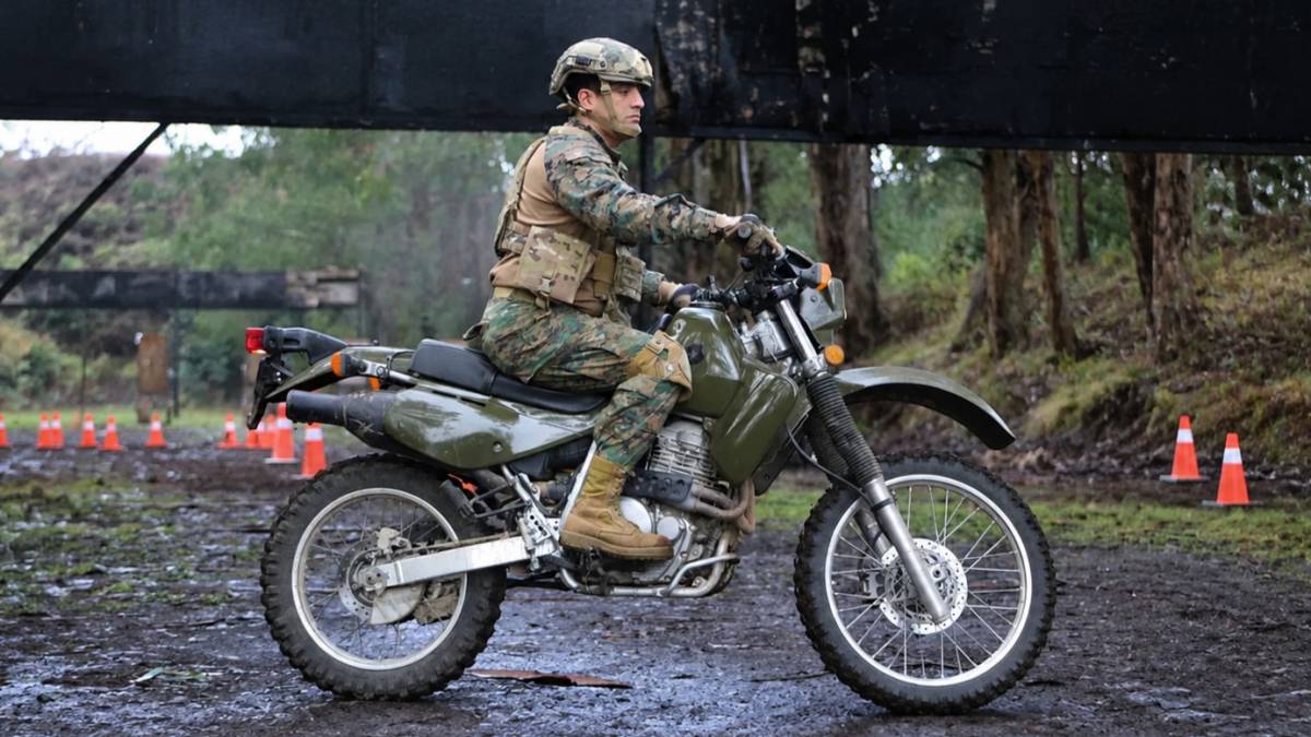 Ej�rcito, Chile, motocicletas, Honda, XR650L, Destacamento, Monta�a N�9, Arauco.