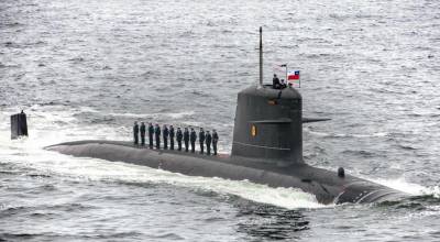 Submarino Clase Scorp�ne SS-22 "Carrera� de la Armada de Chile (Foto: Armada de Chile)
