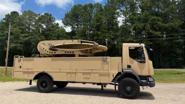 El nuevo Centro de Mando m�vil MERC de Comprehensive Communications Services para el Ej�rcito Chileno (Foto: CCS) 