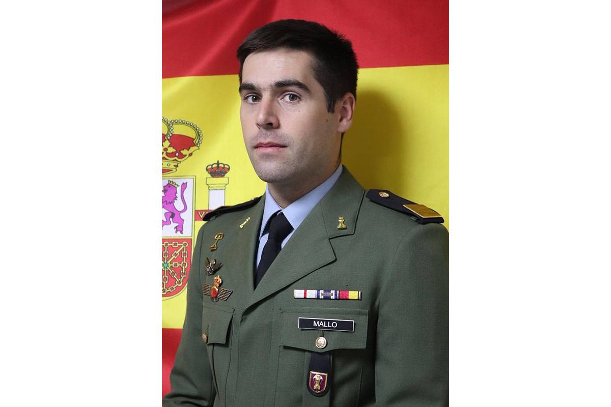 Cabo Edgar Mallo Baena del Ejército de Tierra. Cabo Edgar Mallo Baena del Ejército de Tierra.