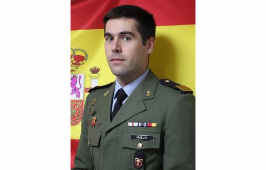 Cabo Edgar Mallo Baena del Ej�rcito de Tierra.
