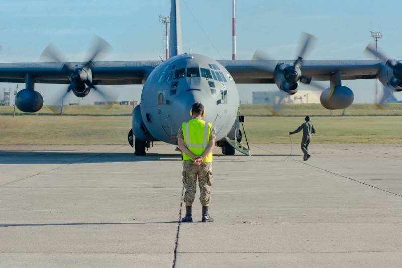H�rcules KC 130H de la FAU