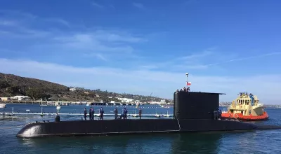 Submarino Clase 209 de la Armada de Chile