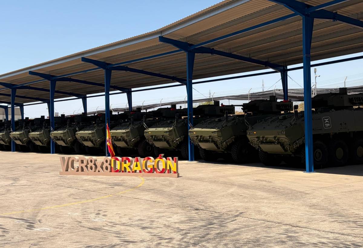 Nueva entrega de vehículos 8x8 Dragón (Tess Defence) Nueva entrega de vehículos 8x8 Dragón (Tess Defence)