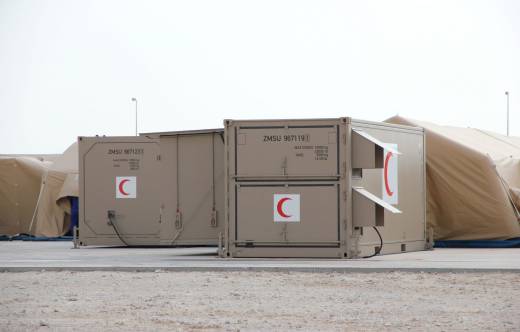 Hospital de campa�a de Rheinmetall Mobile Systeme.