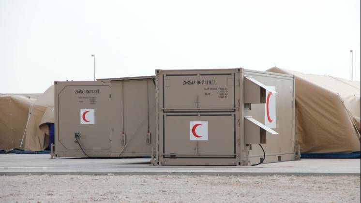 Hospital de campa�a de Rheinmetall Mobile Systeme.