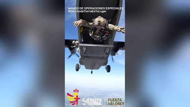 Especialistas del Mando de Operaciones Especiales (MOE) del Ej�rcito de Tierra.