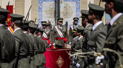 El Jefe de Estado Mayor del Ej�rcito de Tierra preside la entrega de los Reales Despachos en la Academia General Milita.