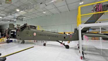 El primero de los Black Hawk para el Exercito Portugu�s (Ex�rcito Portugu�s
