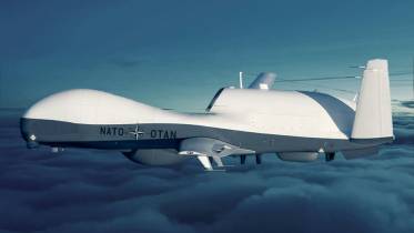 Recreaci�n de un Triton con los colores de la OTAN (OTAN)