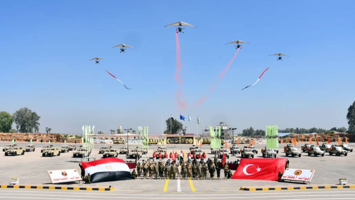 Las fuerzas participantes en Aguila Dorada junto a los sistemas utilizados por el lado egipcio Las fuerzas participantes en Aguila Dorada junto a los sistemas utilizados por el lado egipcio
