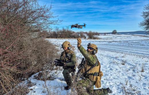 La BRIMAR�aprovecha las capacidades de distintos drones. (foto: EMAD)