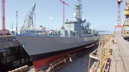 Fragata Multiprop�sito tipo M de la Armada de Chile en ASMAR, Talcahuano