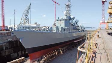 Fragata Multiprop�sito tipo M de la Armada de Chile en ASMAR, Talcahuano