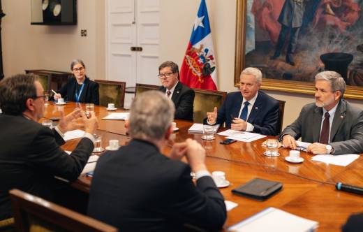 Presidente Jos� Antonio durante la reuni�n con Defensa Nacional (Foto: Prensa Presidencial)