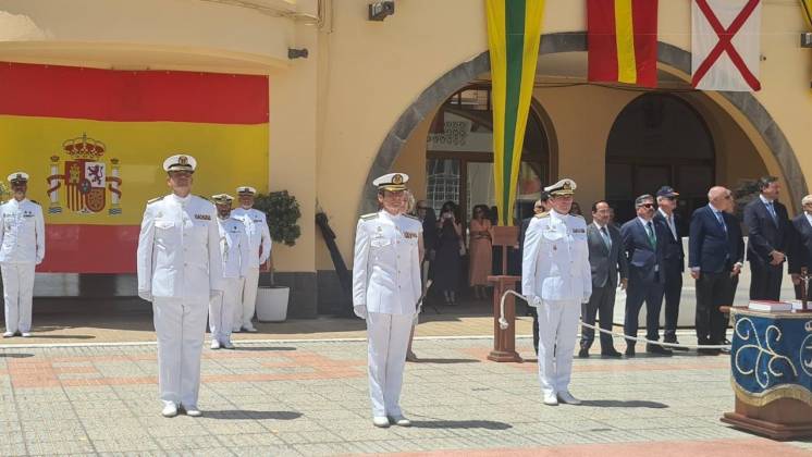 Acto de cambio de mando en la Jefatura del Arsenal de Las Palmas (Foto Armada)